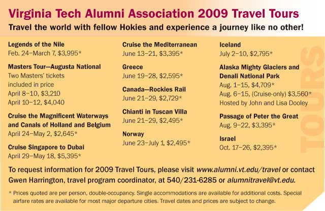 VTAA 2009 Travel Tours