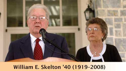 The late William E. Skelton '40 and his wife, Margaret Groseclose Skelton