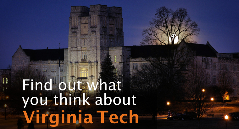 Find out what you think about Virginia Tech by Sherry Bithell