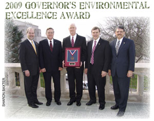 2009 Governor's Environmental Excellence Award