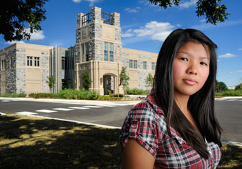 Biological sciences major Ying Chen