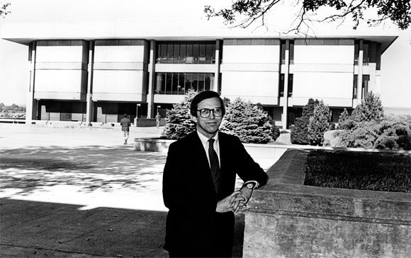 Charles Steger as dean of the College of Architecture and Urban Studies