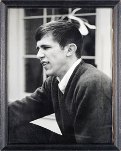 Charles Steger as a student