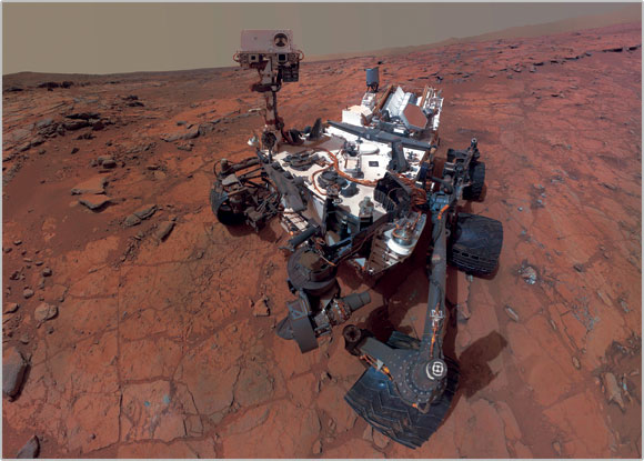The Mars rover