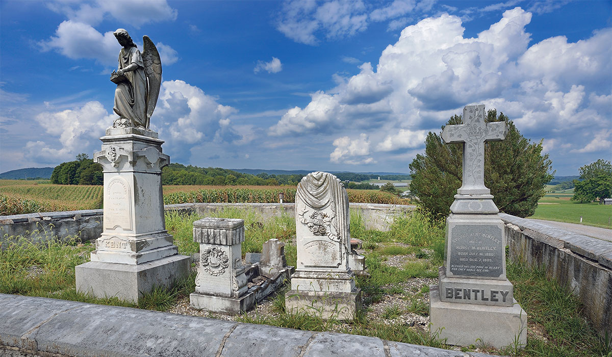 family cemetery at Kentland Farm