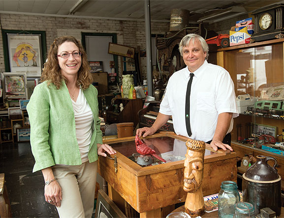 Mary Zirkle '03 and Harry Gleason '89