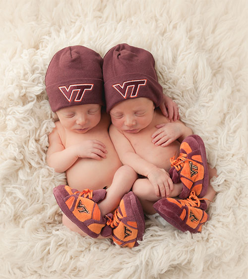 twin sons of Anthony Christian '09 and Brielle J. Christian '10