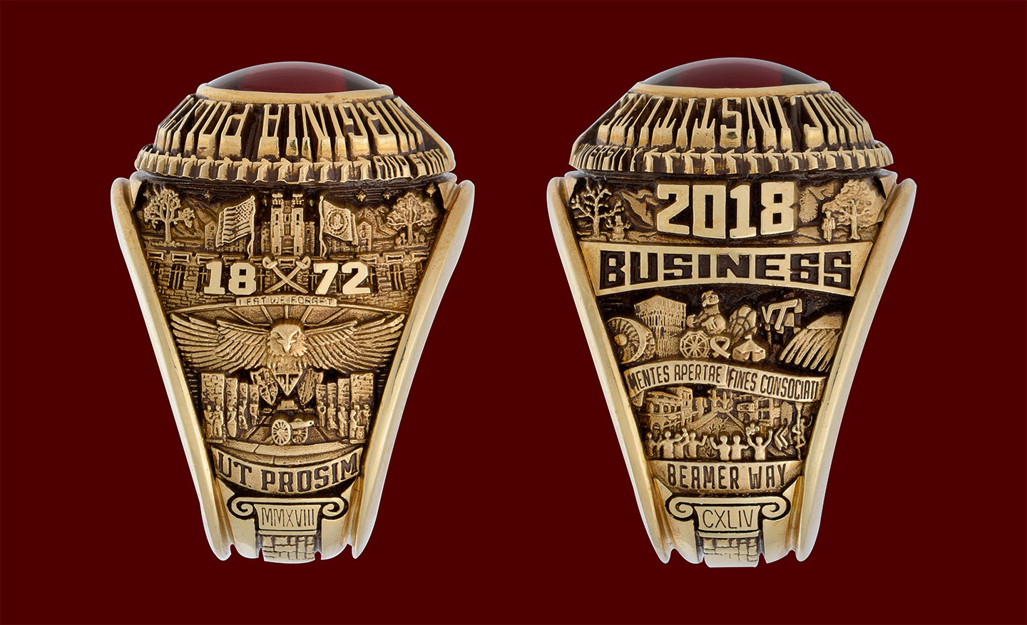 Virginia Tech Class of 2018 class ring