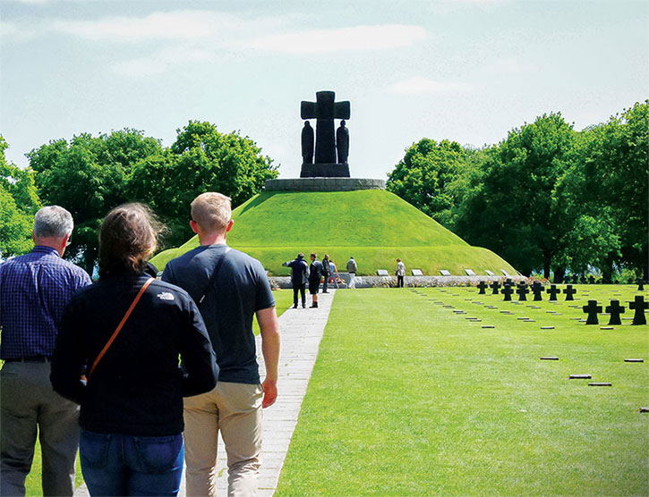 Virginia Tech Corps of Cadets in France