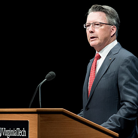 Virginia Tech President Tim Sands' inaugural State of the University address