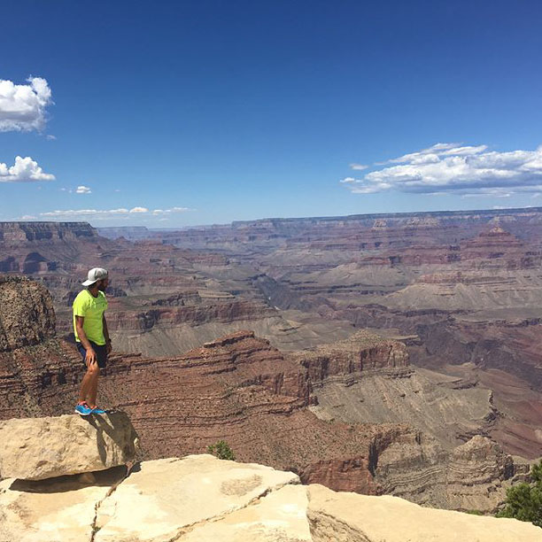 Sebastien Jacques at the Grand Canyon