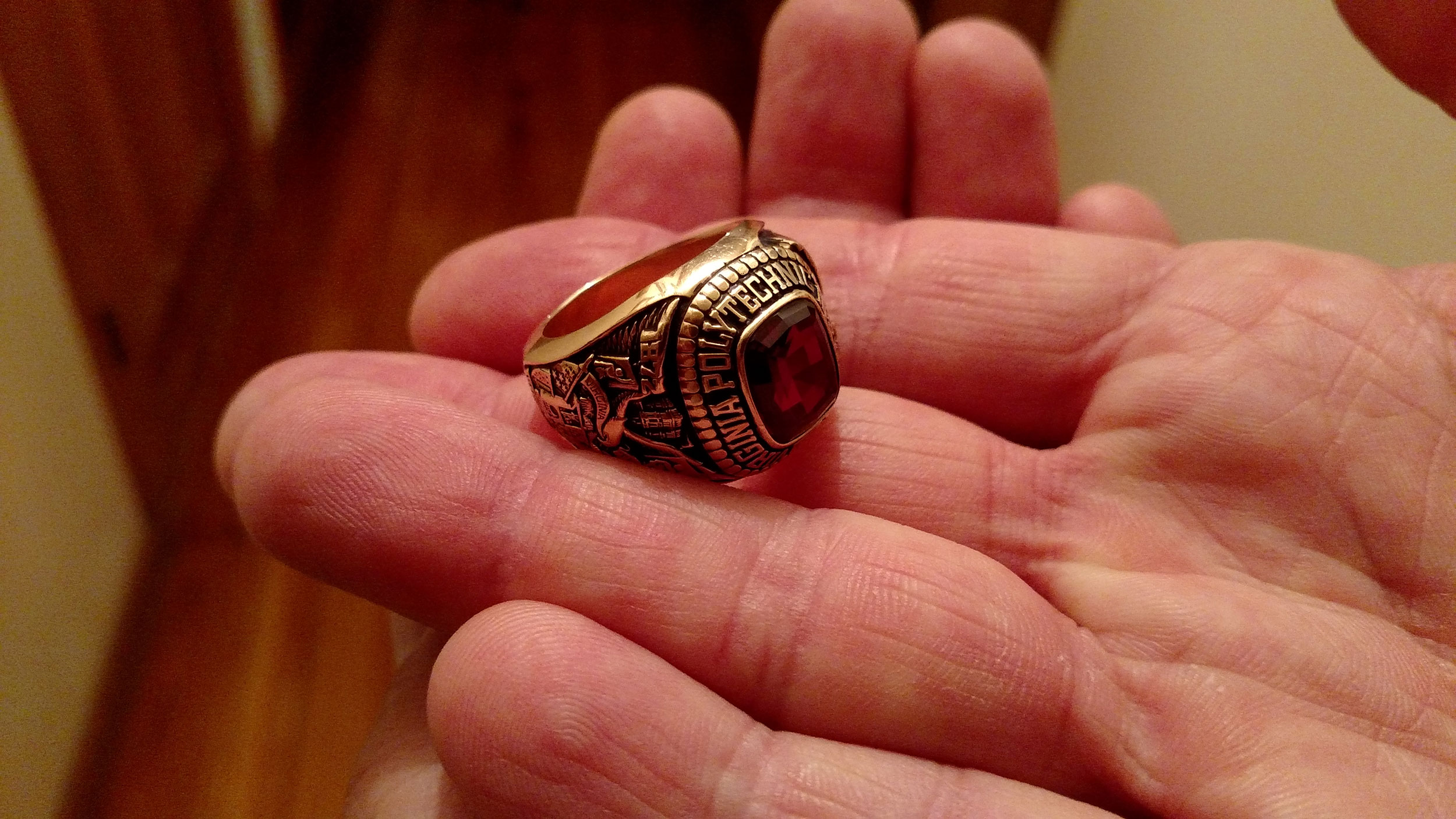 Scott Young's class ring