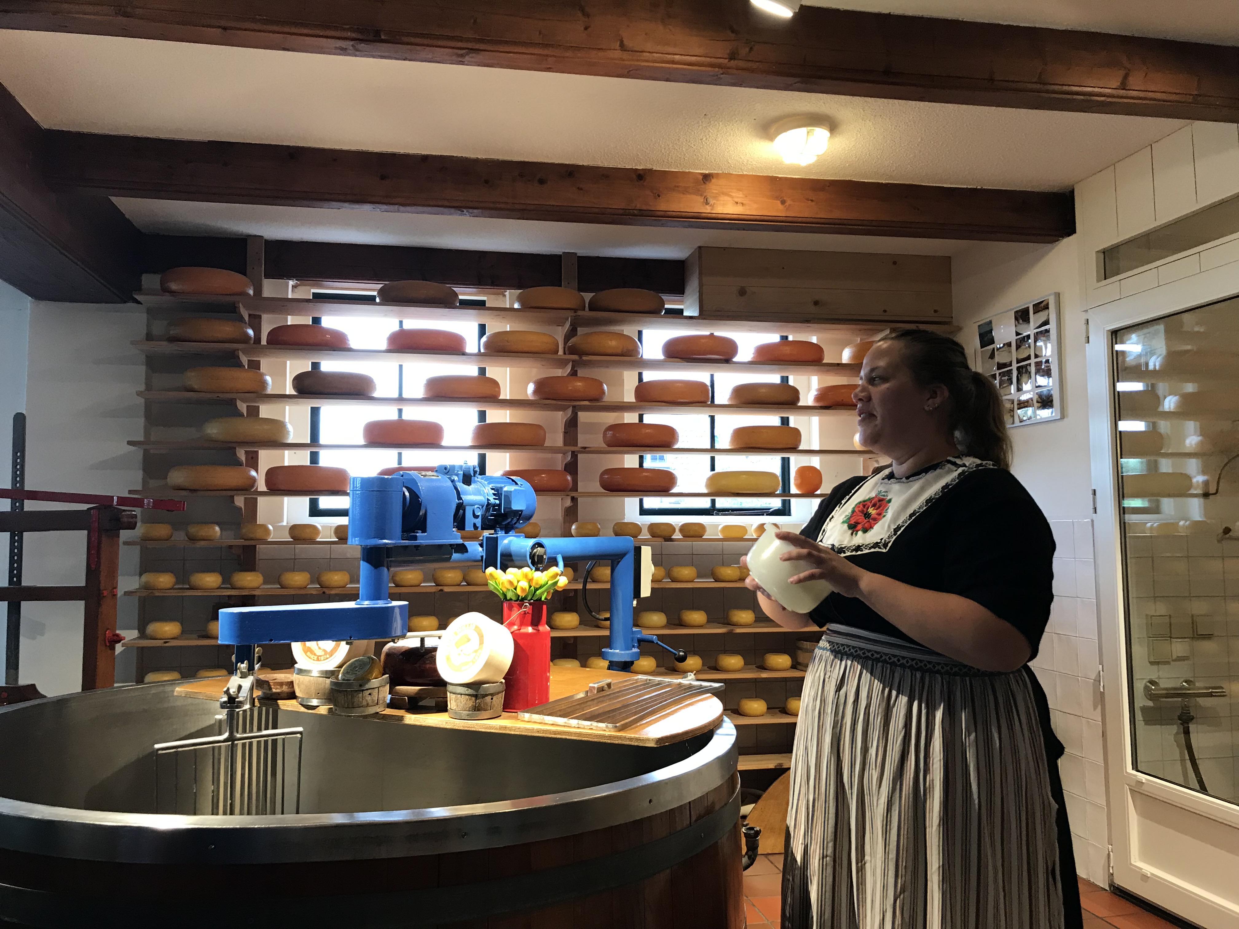 cheesemaking demonstration