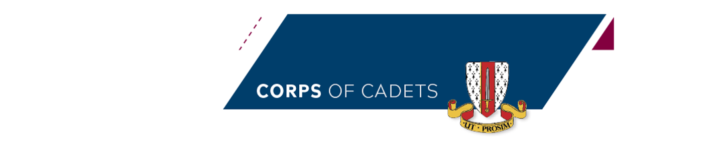 Corps of Cadets header illustration