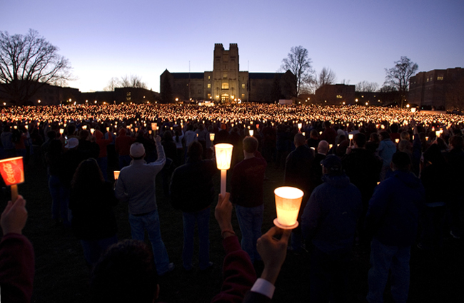 candlelight vigil