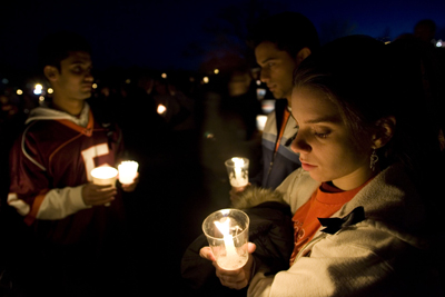 candlelight vigil