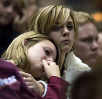 students at Convocation