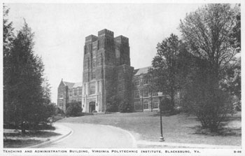 Burruss Hall 1936