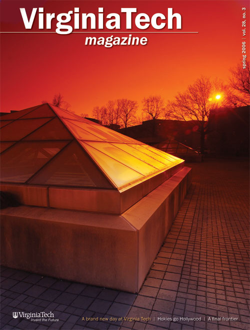 Spring 2006 cover of VT Magazine