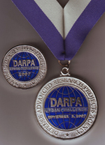 DARPA Urban Challenge medallion awards
