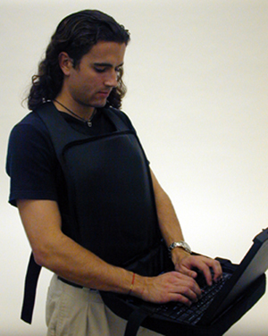 wearable computer case