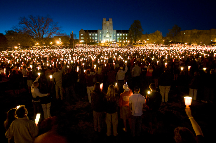 Candlelight vigil