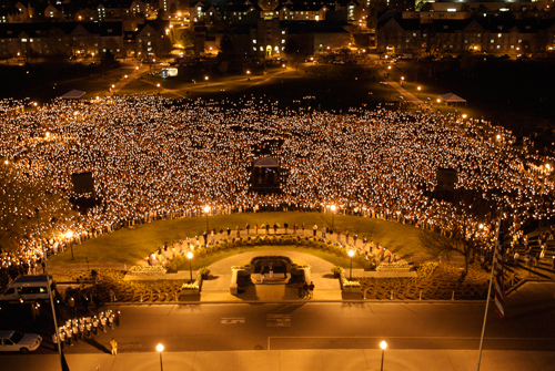 Candlelight vigil