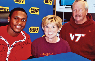 Eddie Royal, Kathy Knight Quillin '75, and Gordon Quillin '75