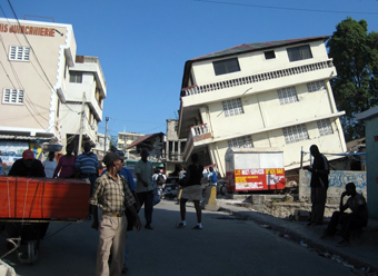 Haiti in the wake of the Jan. 12, 2010, earthquake.