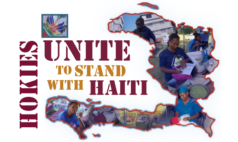 Hokies unite to stand with Haiti