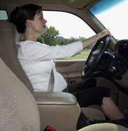 Women are often driving to work today much longer into their pregnancies, thus increasing chances of having an automobile accident. Researchers with the Virginia Tech-Wake Forest University School of Biomedical Engineering and Science and Ford Motor Company are investigating the development of improved safety devices to protect the fetus and the mother.
