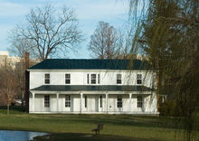 Solitude, the oldest structure still standing on campus, underwent restoration from July 2010 to January 2011.
