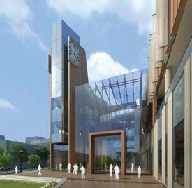 New student center at the University of the District of Columbia; photo courtesy of Marshall Moya Design.