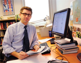 Matthew Dull, assistant professor with Virginia Tech's Center for Public Administration and Policy. Photo by Jim Stroup.