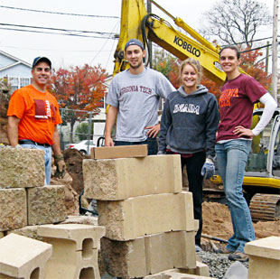 After Hurricane Sandy, New Jersey Hokies lend a hand
