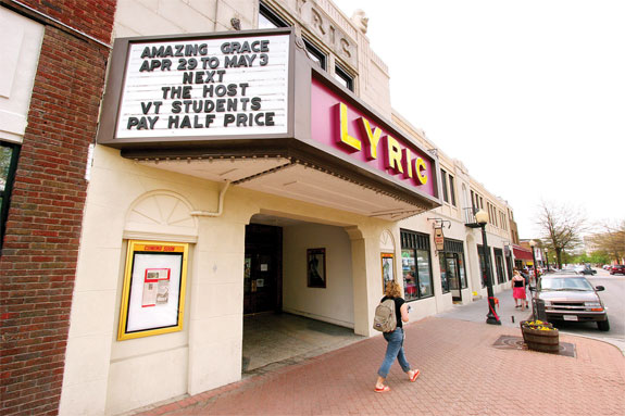 The Lyric Theatre on College Avenue
