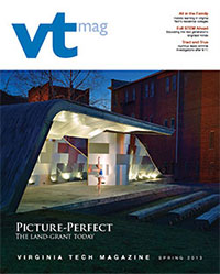 Virginia Tech Magazine, spring 2013