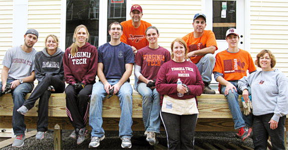 New Jersey Hokies helping Hokies