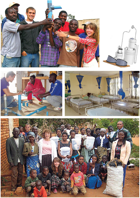 Global AIR team in Malawi