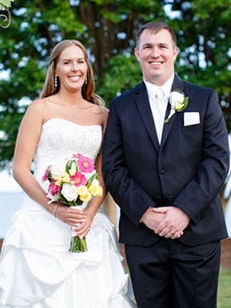 Kimberly Sokolik Clyde '13 and Wayne Clyde