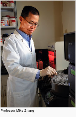 Mike Zhang, a professor of biological systems engineering in the College of Agriculture and Life Sciences