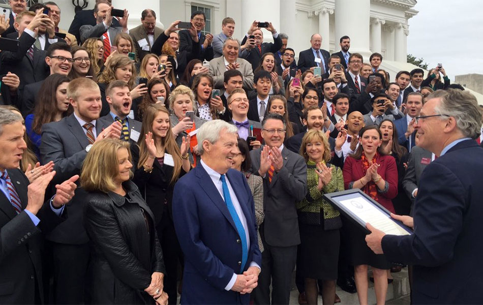 Hokie Day at the Virginia Capitol