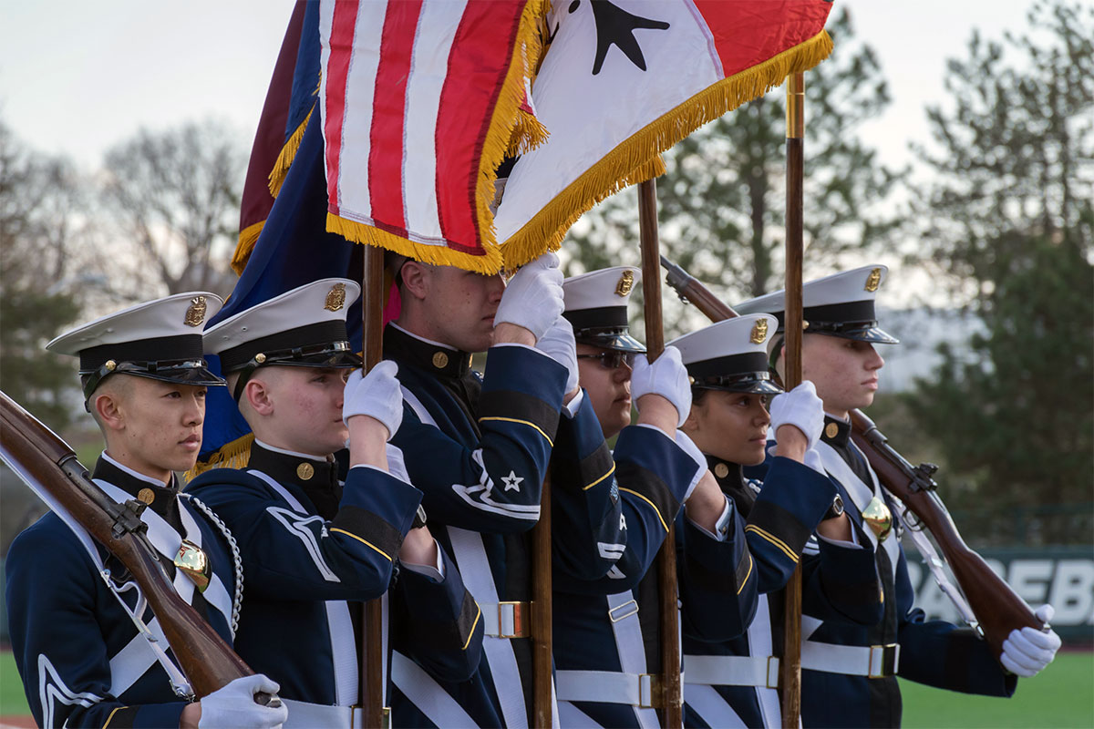 Virginia Tech Corps of Cadets Color Guard