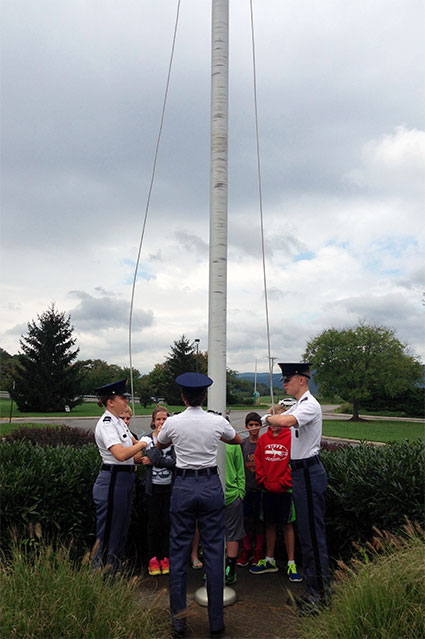 Virginia Tech Corps of Cadets Color Guard