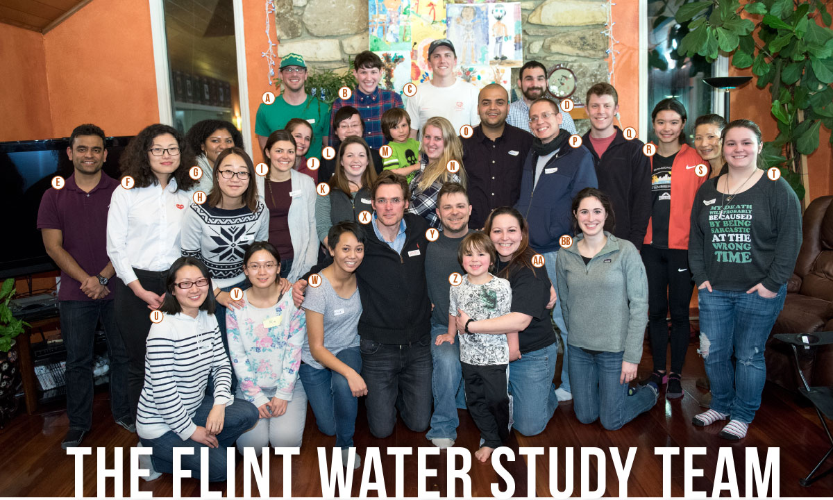 Virginia Tech's Flint Water Study team