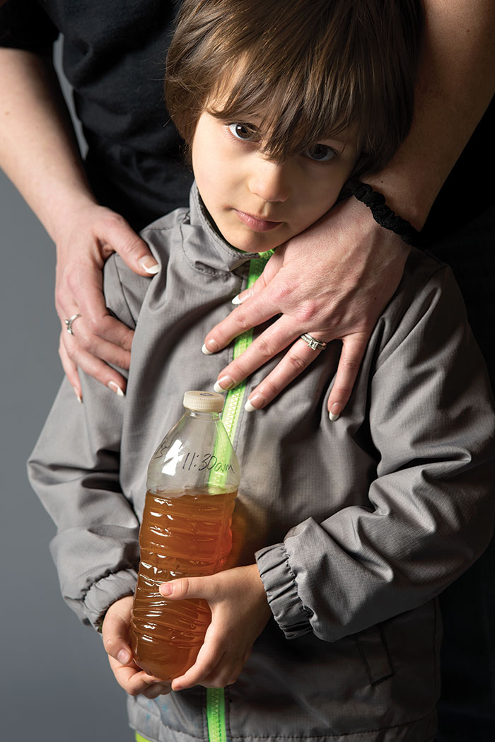 Gavin Walters and mother, Lee-Anne