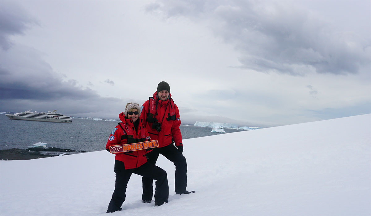 Virginia Tech Alumni Association trip to Antarctica