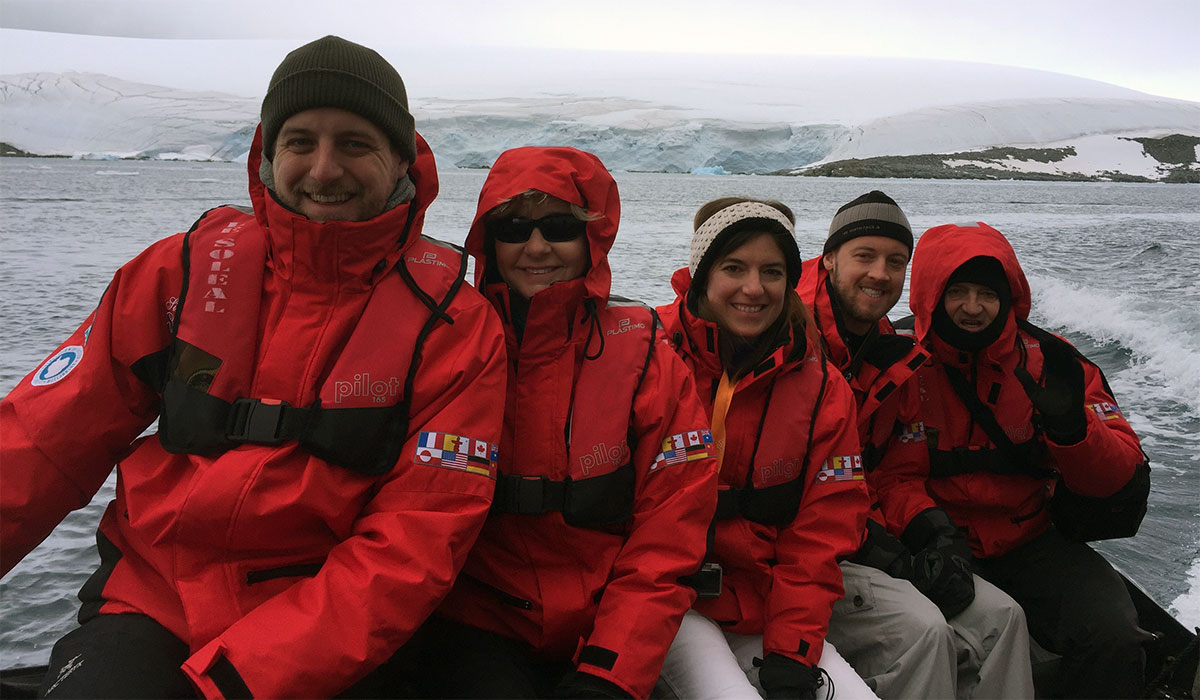 Virginia Tech Alumni Association trip to Antarctica