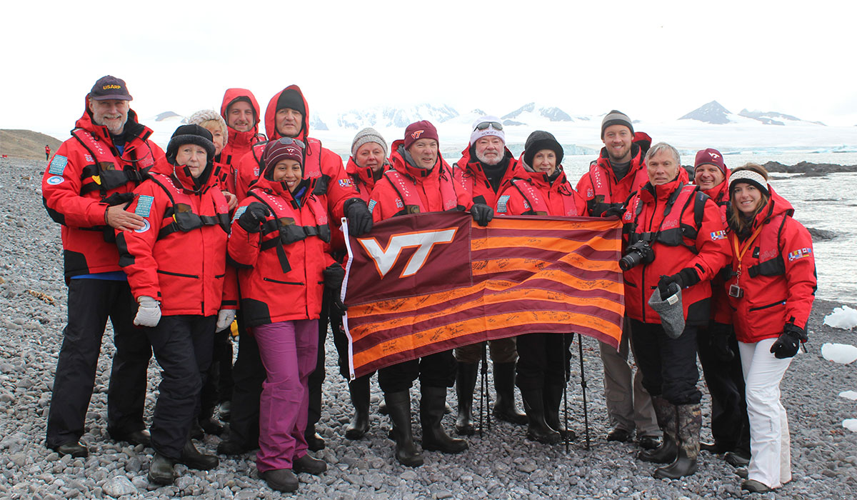 Virginia Tech Alumni Association expedition cruise to Antarctica to 