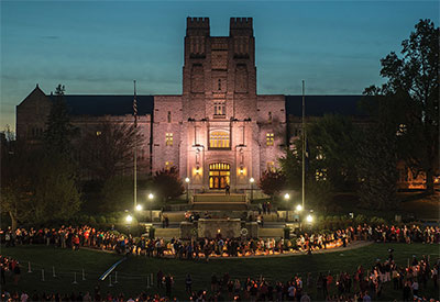 Day of Remembrance vigil at Virginia Tech